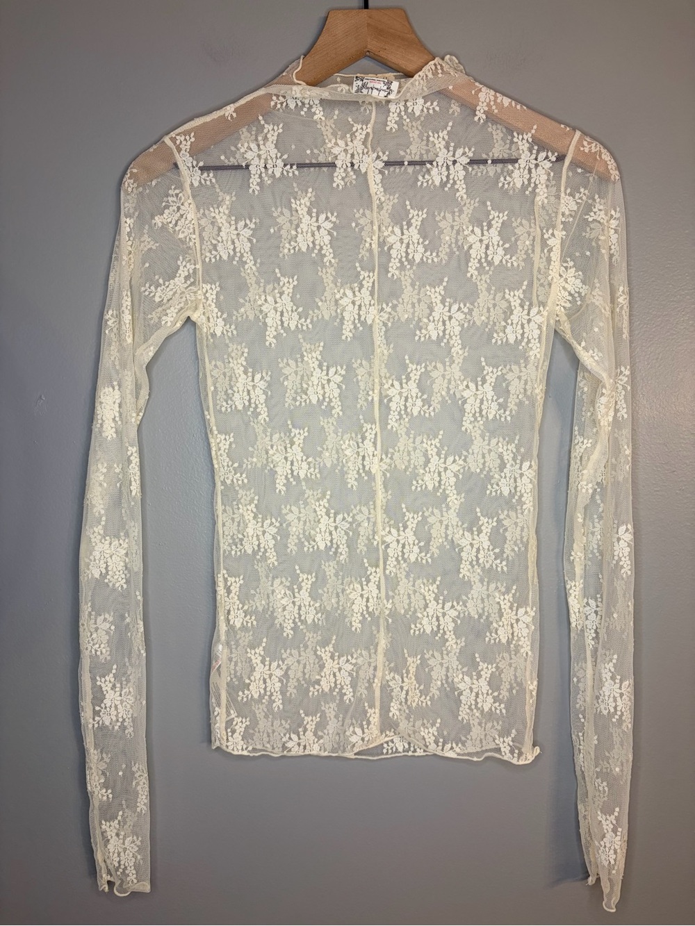 Free People Intimately Women’s Lady Lux Layering Top in Evening Cream, Small - Picture 11 of 14